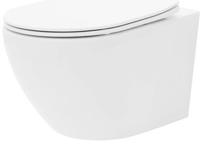 Тоалетна чиния WC Carlo Flat Mini Rimless + Биде Carlo Mini