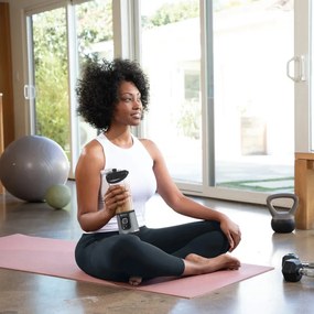 Разопакован: Преносим блендер Ninja Blast BC151EUBK, 7.4W, 530 мл, Стоманен нож с 6 остриета, Трошене на лед, До 10 цикъла, Без BPA, USB-C, Черен