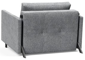 Сив диван стол с подлакътници Cubed - Innovation