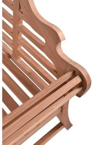 Градинска пейка от масивно дърво в естествен цвят Picadilli – Garden Pleasure