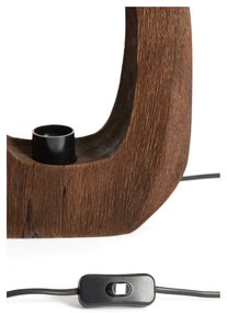 Кафява настолна лампа (височина 30 cm) Kelafo – Light &amp; Living