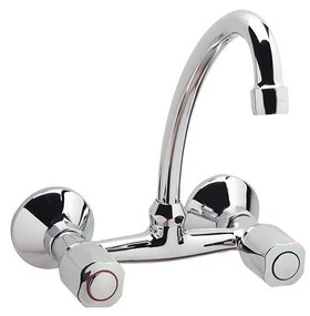 Стенен смесител за умивалник, B1390AA, Vidima