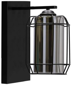 Черна стенна лампа Jonera - Candellux Lighting