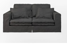 Черен диван 196 cm Nora – Ropez