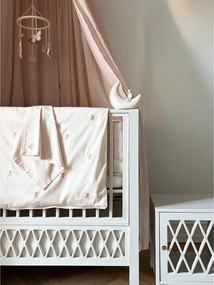 Светлорозова детска нощна лампа Moon Shell – Cam Cam Copenhagen