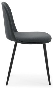 Тъмносиви трапезни столове в комплект от 4 бр. Malila – Marckeric