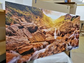 Картина на платно – Високопланински водопади