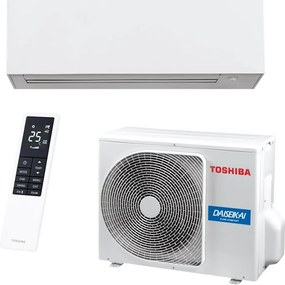 Инверторен климатик Toshiba Super Daiseikai 10 WHITE RAS-B10S4KVPG-E / RAS-10S4AVPG-E, 10000 BTU, 20 м2, Wi-Fi, R-32, Бял