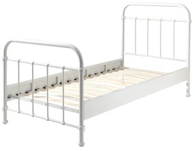 Детско легло от бял метал , 90 x 200 cm New York - Vipack