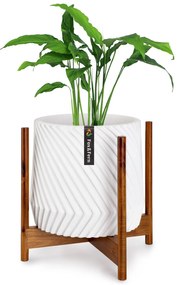 Fox & Fern Zeist, стойки за цветя, 2 височини, комбиниращи, слагат се една в друга дизайн, природни