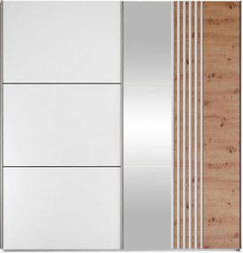 Гардероб Sintra 203 плъзгащ-Бяло Fusiko