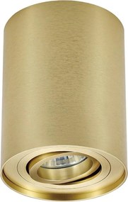 Zuma Line 94354-N - LED RGBW димируемо точково осветително тяло RONDOO 1xGU10/6W/230V златно + дистанционно управление