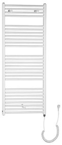 Aqualine - Електрическо оборудване за баня радиатор DIRECT-E 600W/230V 132 см бял