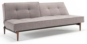 Сив диван-легло с дървена основа Innovation Splitback Mixed Dance Grey