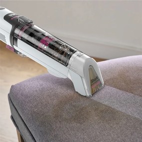 Безжична прахосмукачка за петна Shark StainForce HX100EUT, 100W, 15 мин, Килими, Тапицерия, Матраци, Самопочистване, Бял