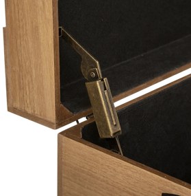 Сет кутии за съхранение atmosphera Artys, 3бр, L.47/53/60 cm, MDF