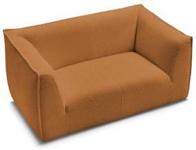 Диван от прежда с примки от букле в цвят горчица 170 cm Giorgia – Bobochic Paris