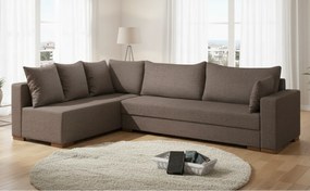 Ъгъл диван Trendy-Right-285φ 185β cm.-Ash