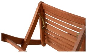 Градински столове в комплект от 2 бр. от масивно дърво в естествен цвят Savannah – Garden Pleasure