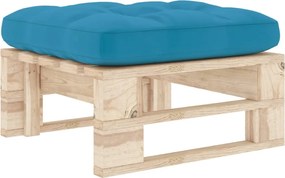 3066461 vidaXL Градинска палетна табуретка импрегнирано борово дърво