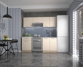 Кухня Marija 200 ванилия с включен плот