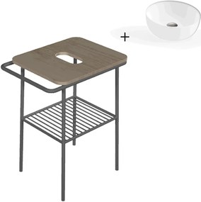 Комплект за баня Fuji 60-33 x 33 cm.-White