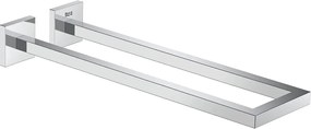 Релса за хавлии, A817608C00, Roca, метал, хром, 15х40х2.3см