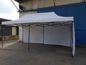 Шатра тип хармоника 3x6 бяла SQ
