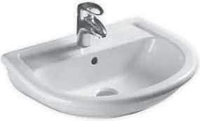 Умивалник TERMA NOVA с отвор за смесител 64cm обла - натура