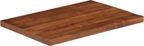 371188 vidaXL Плот за маса 80x50x2,5 см правоъгълен регенерирано дърво масив