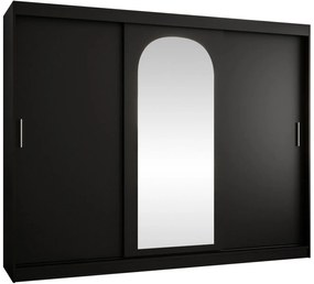 Гардероб Selfie 250 плъзгащ-Черно