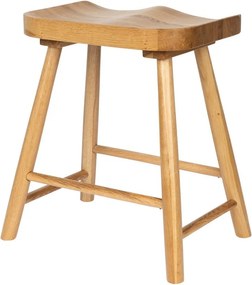 Стол от масивен дъб в естествен цвят Vander – White Label