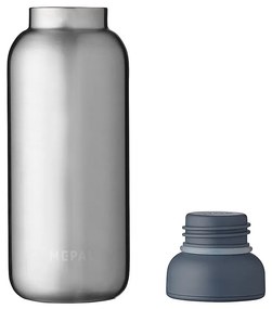 Бутилка от неръждаема стомана в сребрист цвят 350 ml Natural brushed – Mepal