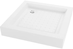 Mexen Rio квадратен поддушов корито 70 x 70 cm, бял - 45107070