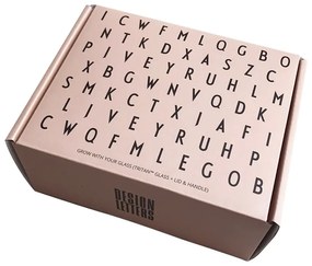 Розова бебешка чаша Grow With Your Cup Grow with Your Cup - Design Letters