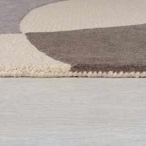 Вълнен килим в цвят охра 170x120 см Glow - Flair Rugs