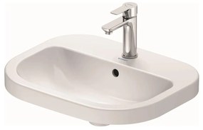 Duravit 24025500002 - Стенна мивка D-CODE 55x44 cm керамика/бял гланц