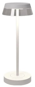 Redo 90306 - LED регулируема настолна лампа ILUNA LED/2,5W/5V 3000 mAh IP65 бяла
