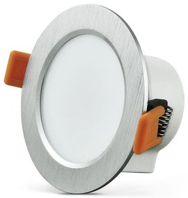 LED Осветление за окачен таван VENUS LED/7W/230V сребърна кръгла