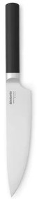 Готварски нож Brabantia Profile 1003296, 19.5 см, Закалена стомана, Устойчив на надраскване и корозия, Черен