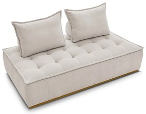 Бежов диван от прежда с примки от букле 175 cm Elisa – Bobochic Paris