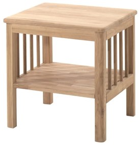 Детско нощно шкафче от масивен дъб в естествен цвят Forrest – Vipack