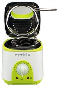 Фритюрник мини SAPIR SP 1980 BC, 950W, 1 литър, Бял,Зелен GS СЕРТИФИКАТ