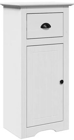 4016857 vidaXL Шкаф за баня "BODO" White 44x30x90 cm