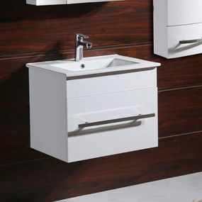 Конзолен PVC шкаф ICP 6147 70СМ. 1/2 с умивалник, 71x47x49см