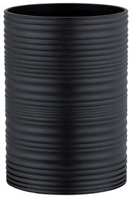 Черна пластмасова чаша за четки за зъби Lyon – Allstar