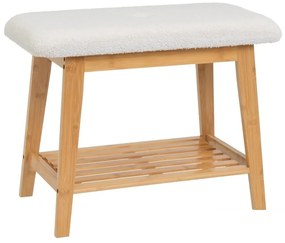 Пейка в бял и естествен цвят – Casa Selección