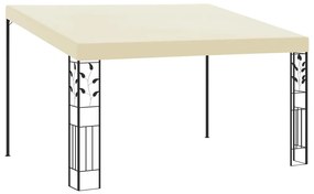 Sonata Шатра за стенен монтаж, 4x3x2,5 м, кремава