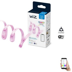 WiZ - LED RGBW Димируема лента 1м LED/11W/12V 2700-6500K Wi-Fi
