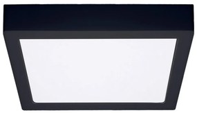 Solight WD175-B- LED Плафониера LED/24W/230V 3000/4000/6000K черен ъглов